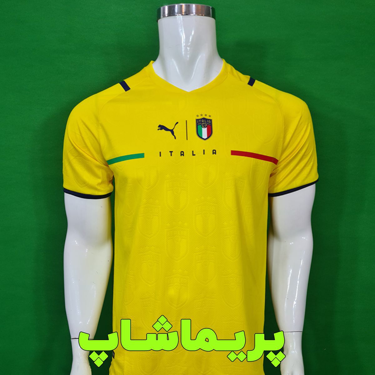 لباس دروازه بانی ایتالیا زرد 2021 لباس دروازه بانی ایتالیا زرد 2021
