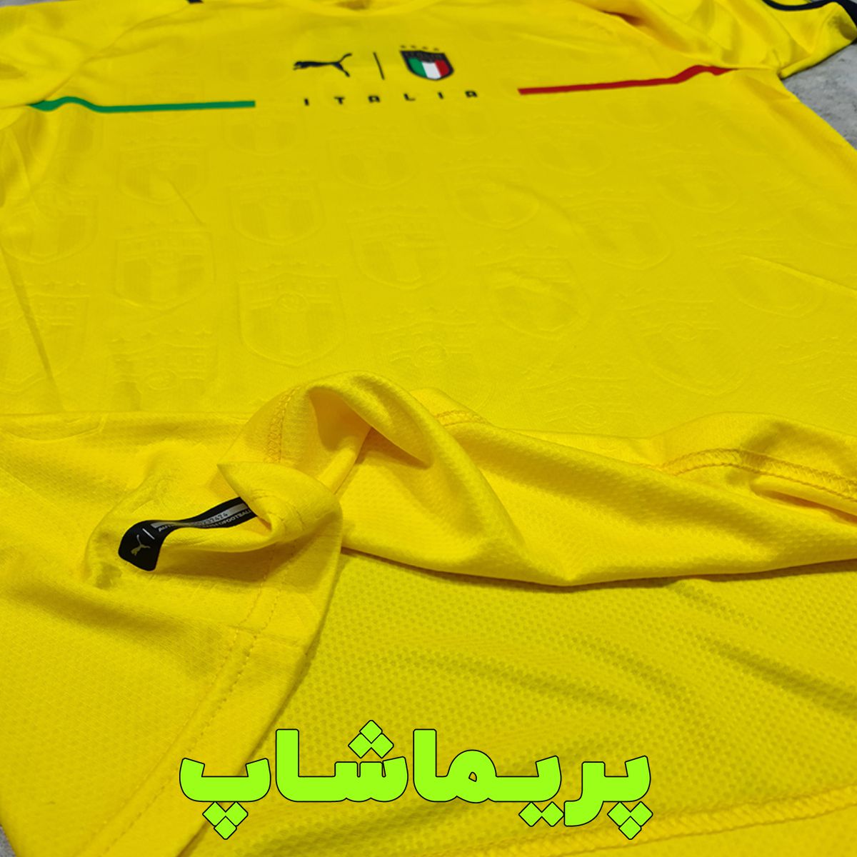 لباس دروازه بانی ایتالیا زرد 2021 لباس دروازه بانی ایتالیا زرد 2021