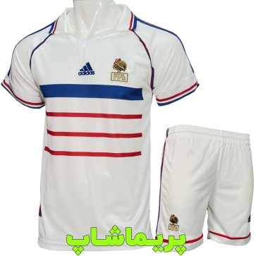 پیراهن شورت دوم فرانسه 1998