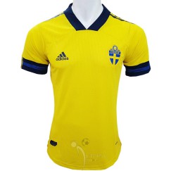 لباس اول سوئد ورژن پلیر 2020 با رنگ زرد و لوگو ژلاتینی پرس شده 
