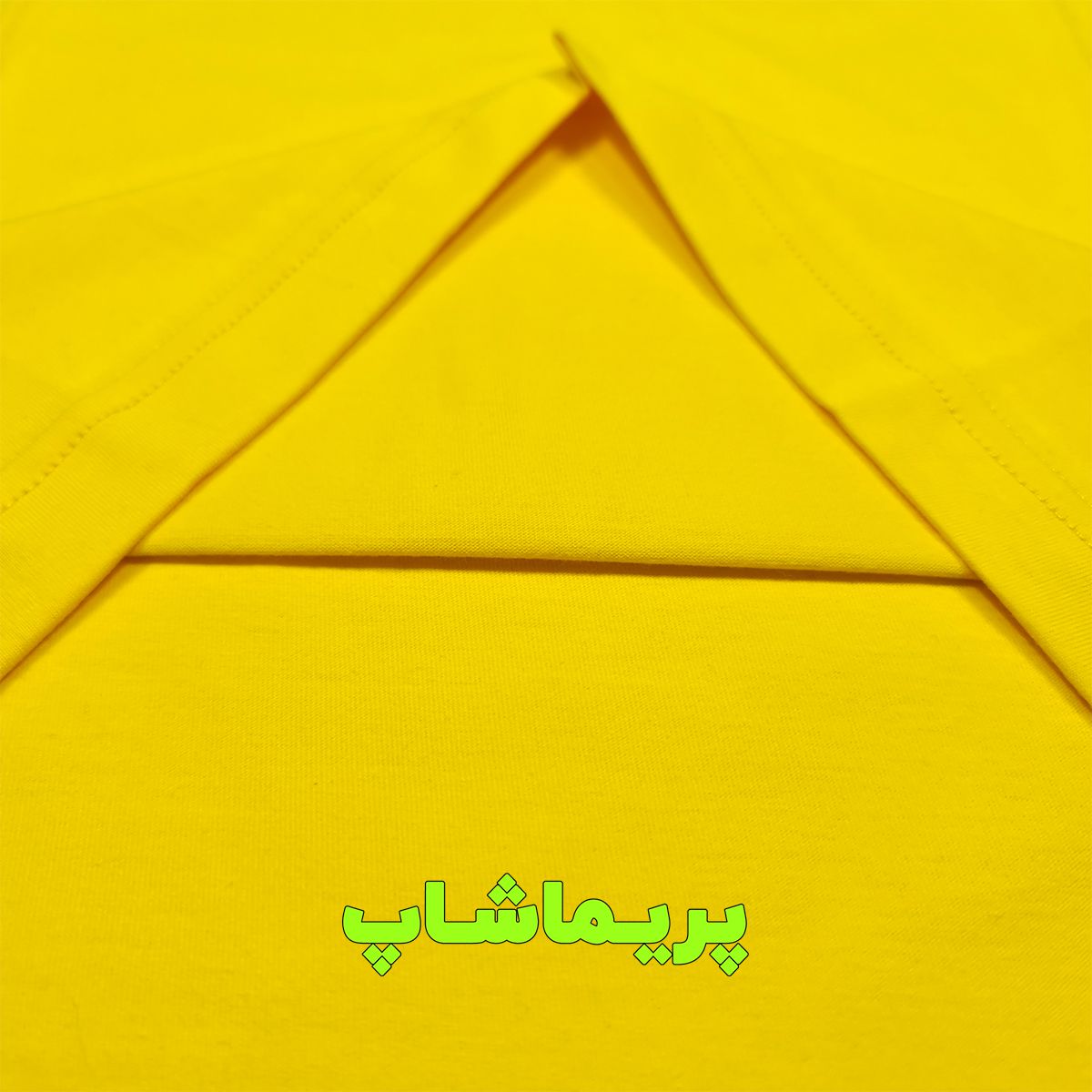 لباس هواداری فولاد خوزستان زرد با اسپانسر | تیشرت آستین کوتاه