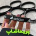 دستبند آدیداس مشکی سیلیکونی