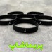 دستبند جردن مشکی سیلیکونی