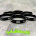 دستبند نایک مشکی سیلیکونی