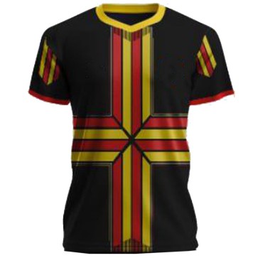 لباس فوتبال تیمی طرح 10 (پیراهن و شورت)