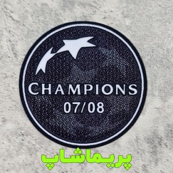 تگ قهرمانی چمپیونز 07/08 روی دست اورجینال