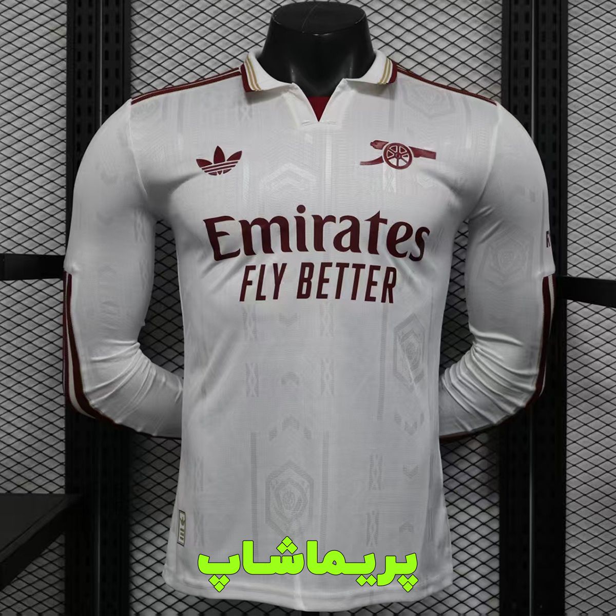 لباس پلیری آستین بلند سوم آرسنال 2026 لباس پلیری آستین بلند سوم آرسنال 2026