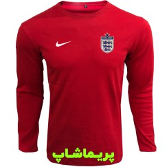 لباس هواداری انگلستان  قرمز | تیشرت آستین بلند