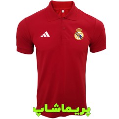 پولوشرت رئال مادرید قرمز | تیشرت هتلی 
