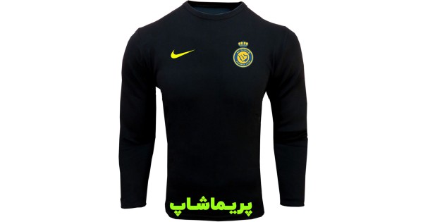 تیشرت آستین بلند النصر رنگ مشکی