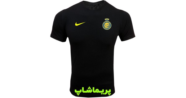 تیشرت النصر آستین کوتاه مشکی