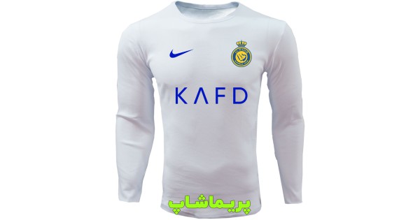 تیشرت النصر آستین بلند سفید