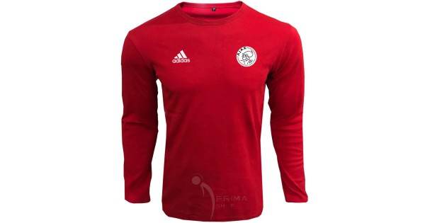 خرید تیشرت هواداری آژاکس قرمز آستین بلند