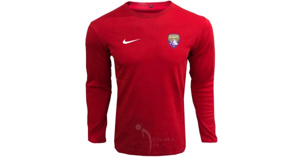 تیشرت هواداری العین امارات قرمز آستین بلند