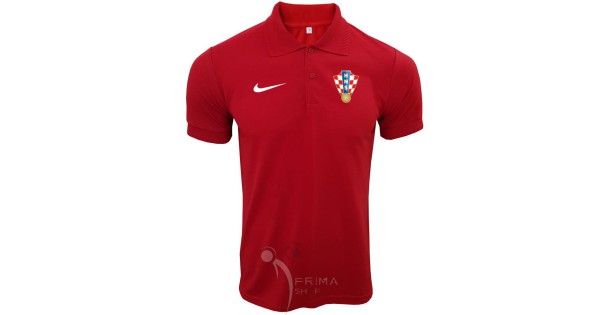 خرید پولوشرت کرواسی قرمز