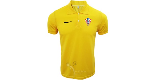 پولوشرت کرواسی رنگ زرد