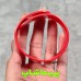 دستبند سیلیکونی دکمه دار آرسنال