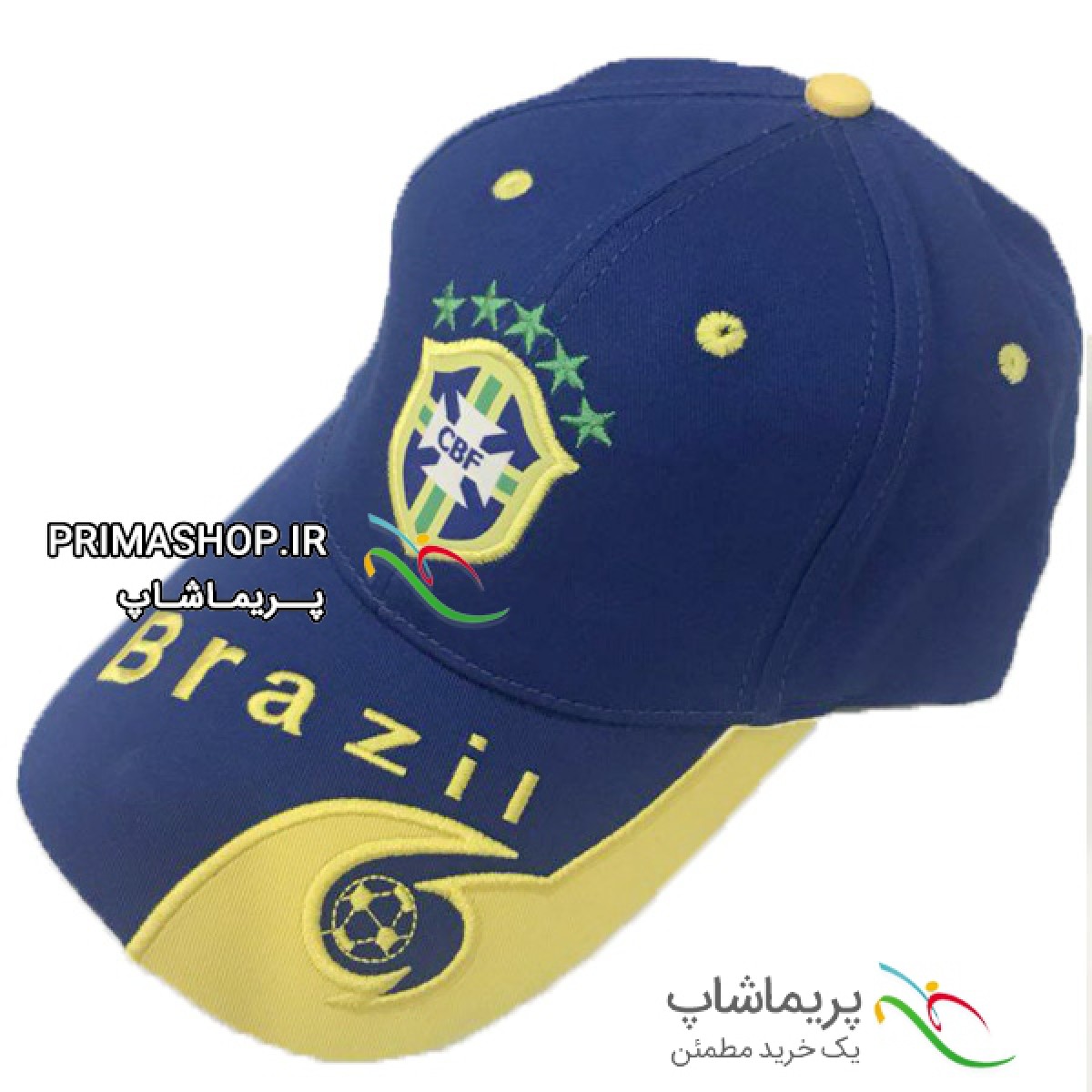 کلاه هواداری برزیل آبی