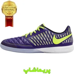 کفش فوتسال نایک تمپو لونار گتو 2 بنفش  اورجینال Nike-LunargatoII-IC -Purple 
