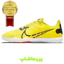 کفش فوتسال نایک تمپو ری اکت گتو زرد اورجینال tiempo-react-gato-yellow-CT0550-710 