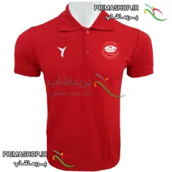 پولوشرت سپیدرود رشت قرمز یقه دار 