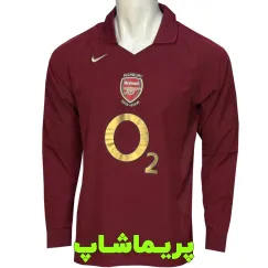 لباس آستین بلند آرسنال 2005/06 