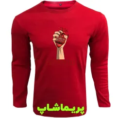 لباس قلب پرسپولیسی آستین بلند قرمز