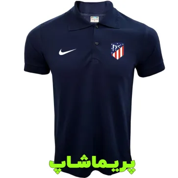 پولوشرت اتلتیکو  مادرید  سورمه ای | تیشرت هتلی