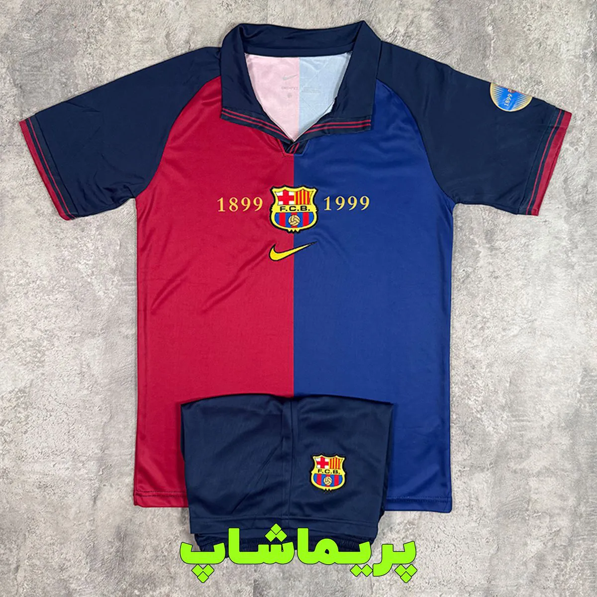 پیراهن شورت بارسلونا 1999/2000 پیراهن شورت بارسلونا 1999/2000