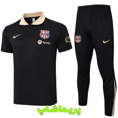ست پولوشرت شلوار بارسلونا 