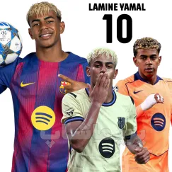لباس یامال بارسلونا 