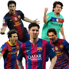 لباس مسی بارسلونا 