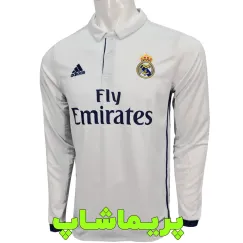 لباس رئال مادرید 2016 آستین بلند 