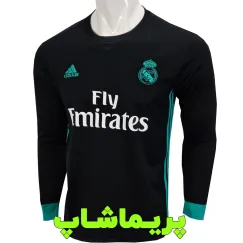 لباس دوم رئال مادرید 2018/2017 آستین بلند 