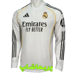 لباس پلیری آستین بلند رئال مادرید 2026 