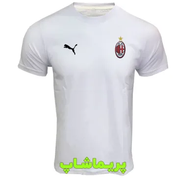 لباس هواداری آث میلان سفید | تیشرت آستین کوتاه