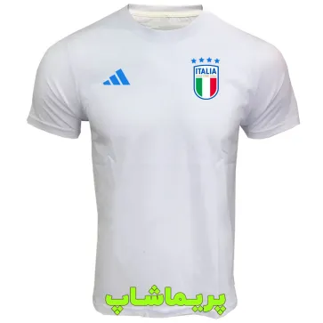 تیشرت ایتالیا سفید هواداری