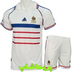 پیراهن شورت دوم فرانسه 1998 