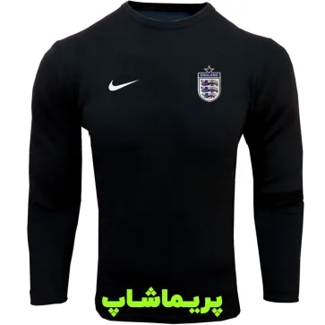 لباس هواداری انگلستان مشکی | تیشرت آستین بلند