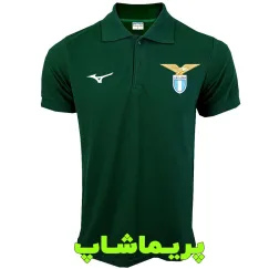 پولوشرت لاتزیو سبز یقه دار دو دکمه 