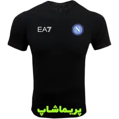 لباس هواداری ناپولی مشکی آستین کوتاه 