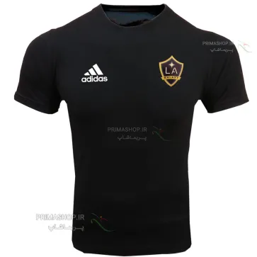 لباس هواداری ال ای گلکسی مشکی | تیشرت آستین کوتاه