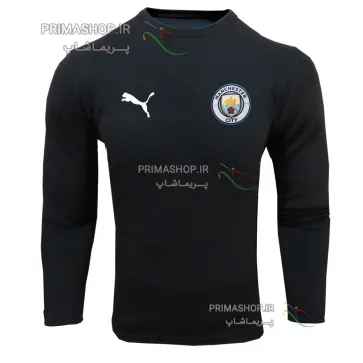 لباس هواداری منچسترسیتی مشکی | تیشرت آستین بلند