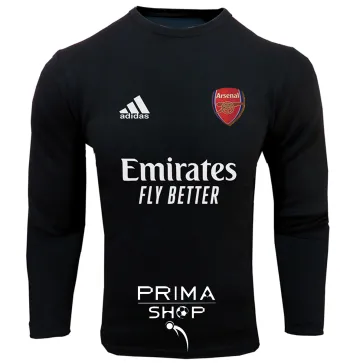 لباس هواداری آرسنال مشکی با اسپانسر | تیشرت آستین بلند لباس هواداری آرسنال مشکی با اسپانسر | تیشرت آستین بلند