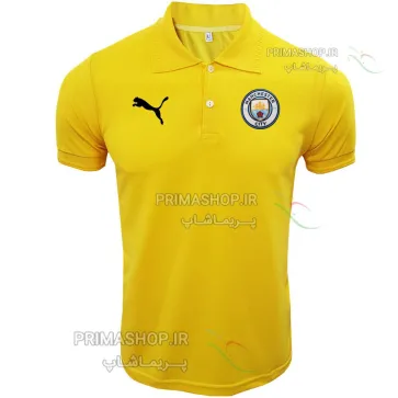 پولوشرت منچسترسیتی زرد| تیشرت هتلی